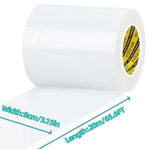 Window Weather Stripping Door Seal Tape1Pack x 3.15Inch x 66FT - color: White, size: 1Pack x 3.15Inch x 66FT