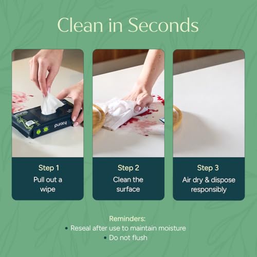 Puracy All Purpose Cleaning Wipes – Non Toxic Multi-Surface Cleaner & Appliance Wipes for Car, Bathroom, Kitchen – Lemongrass Scent (50 Count, 1 Pack) - size: 50 Count (Pack of 1)