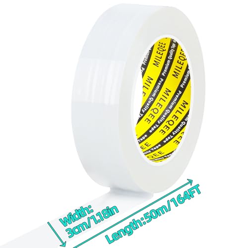 Window Weather Stripping Door Seal Tape1Pack x 1.18Inch x 164FT - color: White, size: 1Pack x 1.18Inch x 164FT