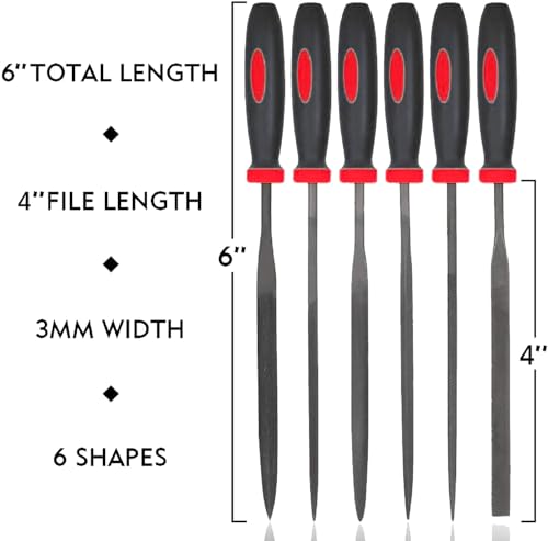 VASTOOLS 18Pcs 3D Printer Deburring Tool Kit - 10 Interchangeable Blades, 6 Needle Files & Micro Wire Cutter for 3D Printing, Resin, Plastic Models & DIY Crafts