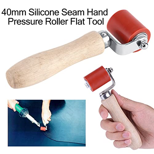 40mm Silicone Roller, Wallpaper Seam Roller, PVC Welding Tool for Quilting, Sewing, Crafts,Painting