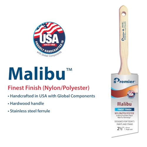 Premier,17646, Malibu 2.5" Angle Sash Brush