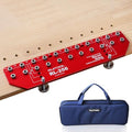 RUITOOL Shelf Pin Jig, 11-Hole Aluminum Shelf Hole Jig with Built-in Clamp - style: 11 Holes