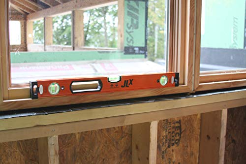 Johnson Level & Tool 5700-2400 Heavy Duty Aluminum Box Level, 24", Orange, 1 Level - size: 24 Inch