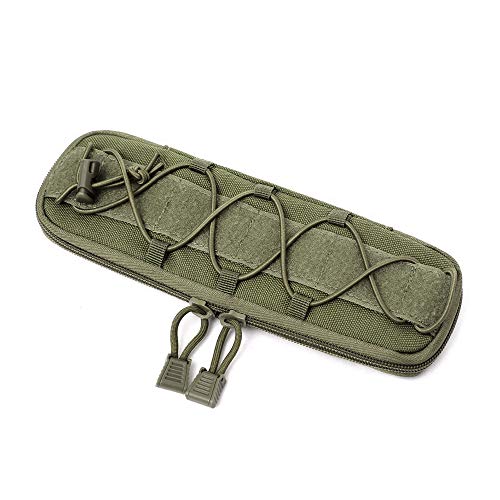 WYNEX Tactical Small Molle Pouch Nylon Knife Sheath for Belt Hunting Gear - color: Army Green - Large