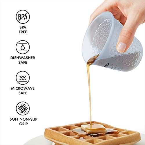 OXO GG MINI SQUEEZE & POUR SILICONE MEASURING CUP - size: Mini, style: Cup