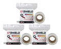Bond It E-Shield Self-Fusing Silicone Electrical Tape, Adhesive-Free, Arc & Track Resistant Electrical Insulation Wrap, Waterproof, Heat Resistant Up to 500F, Non-Sticky, 1" x10'x12mil, 3-Pack, White - color: White