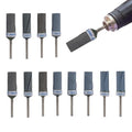 12pcs 2000-10000 Grit Sanding Drums for Dremel Rotary Tool | Rotary Tool Bits Sander Set Bands Mandrels for Wood Plastic Metal Grinding Polishing - style: 2000-10000 Grit