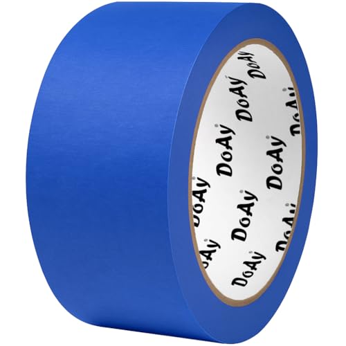Blue Painters Tape - Masking Tape 2 Inch Wide (1.88" x 90FT) - Multi-Surface, Smart Adhesion, Indoor & Outdoor - 1 Roll Paint Tape for DIY, Labeling, Art, Car (#3910) - color: Blue