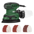 Prostormer Detail Sander, 13000RPM Mouse Sander, 1.6A Electric Palm Sanders - color: Green