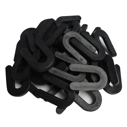 400 Horseshoe Tile Spacers, 1/4-Inch U-Shaped Plastic Spacers for Tile Leveling System Floor Wall Tile Installation - size: 1/4"-400 Pcs