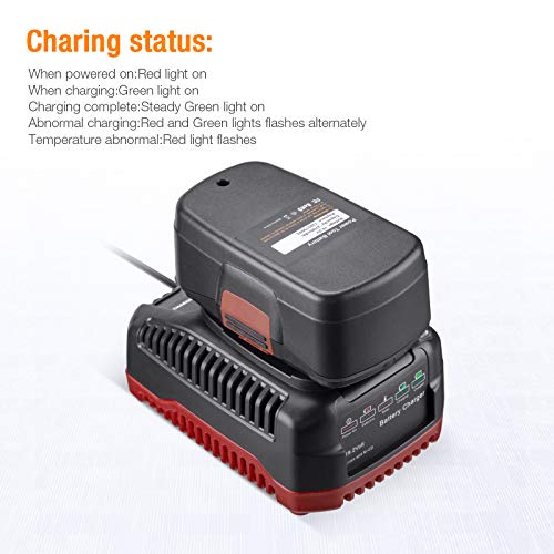 19.2V C3 Battery Charger Replacement for Craftsman 140152004 | for Craftsman DieHard XCP Li-ion Ni-CD Battery 1425301 1323903 130279005 11375 11376,for Craftsman Battery Charger