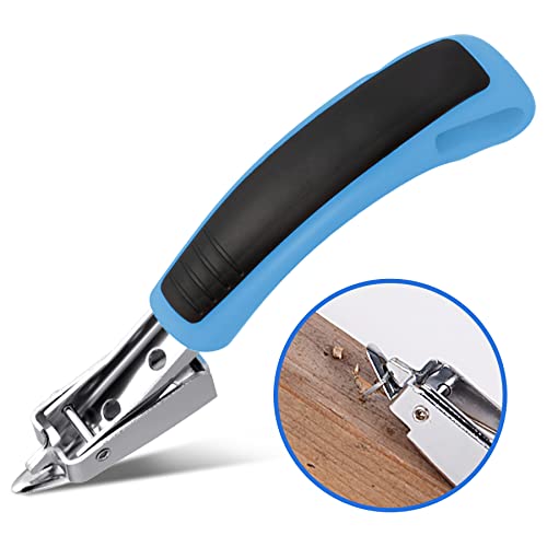 5 Pieces Staple Remover Tools Set for Office,Upholstery and Construction, Professional Tack and Nail Puller Kit for Efficiently and Easily Remove All Kinds of Staples,Tacks and Nails - color: 5 Pcs Blue