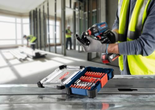 Bosch SDMS24 24 pc. Impact Tough™ Screwdriving Custom Case System Set - size: 24-Piece Set, style: Screwdriving