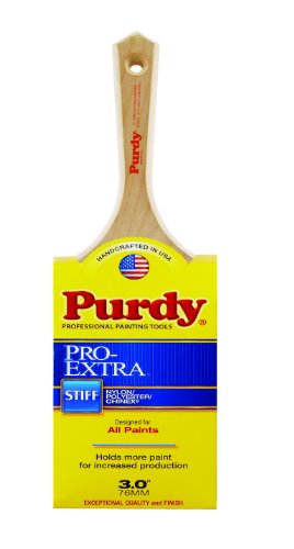 Purdy 144232730 Pro-Extra Series Moose Wall Paint Brush, 3 inch - size: 3 Inch, style: Moose Wall