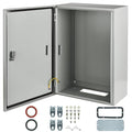Waterproof Electrical Enclosure 24 x 16 x 12'', Outdoor Electrical Box Weatherproof, Electrical Junction Box with Reinforced Lock - size: 24 x 16 x 12''