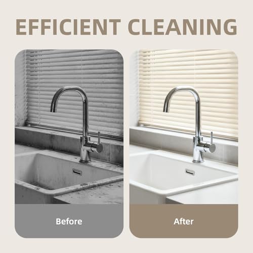 CLEANGOR Grout Cleaner Brush V Shape, Stiff Grout Cleaning Brushes for Tile