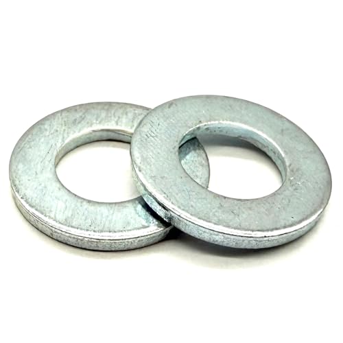 (100 Pieces) M10 Class 10 Hardened Flat Washers Zinc