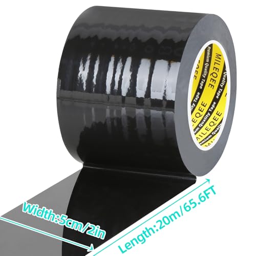 Window Weather Stripping Door Seal Tape1Pack x 2Inch x 66FT - color: Black, size: 1Pack x 2Inch x 66FT