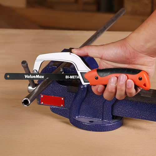 ValueMax Mini Hack Saw with Extra 1 Piece Bi-Metal 10 Inch Blade