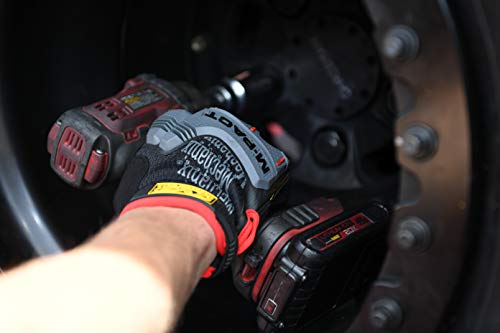 Mechanix Wear M-Pact Touchscreen Work Gloves, Large, Red/Black - color: Black/Red, size: Large