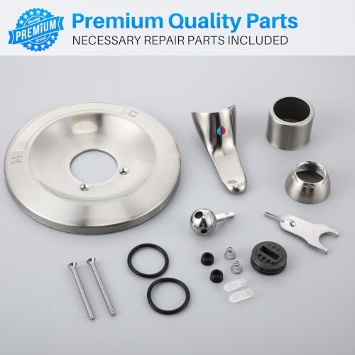 Shower Trim Kit Compatible with Delta RP54870, Lever, Brushed Nickel - color: Brushed Nickel