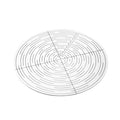 POWERTEC 10" Round Center Finder Tool Compass Acrylic for Irregular Shapes, Drawing Circles on Wood, Poster Board, Plastic, Measuring Tools for Wood Lathe, Woodworking, Carpenter (71421) - style: center finder