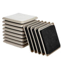 20pcs 3.5 Inch Furniture Sliders, Square Sliders for Moving Furniture
