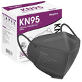 Miuphro KN95 Face Mask 25 Pack, 5-Layers Breathable KN95 Masks - color: Grey