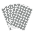 PATIKIL 270 Pieces Screw Hole Stickers, 5 Sheet Self-Adhesive Waterproof PVC Wood Grain Sticker for Screw Holes Wall Cabinets Desk Repairing, Gray, 21mm/0.83 Inch - color: Gray