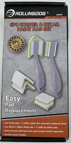 ROLLINGDOG 1.5" and 3" Paint Pad Set