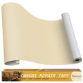 Cahomo Canvas Repair Tape 16x79 inch, Self Adhesive Fabric Patches, Couch Repair Patch Kit, Fabric Repair Tape for Furniture, Sofas, Carpet, DIY, Headboards, Chairs, Pillows, Canvas Goods - Beige - color: Beige, size: 16x79 inch