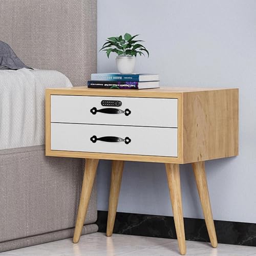 Septe Rustic Door Handles,Pull Handles for cabinets and Drawers,Black 3 Inch Length,with Screws,12Pcs - size: 3 Inch