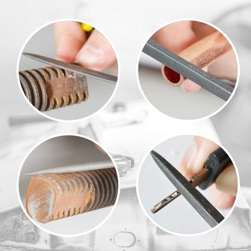 VASTOOLS 18Pcs 3D Printer Deburring Tool Kit - 10 Interchangeable Blades, 6 Needle Files & Micro Wire Cutter for 3D Printing, Resin, Plastic Models & DIY Crafts
