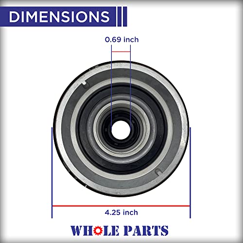Upgraded Whole Parts Washer Tub Stem & Seal Repair Kit Part # 6-2095720 - Replacement and Compatible with Some Whirlpool Washers - Faucets Water Leaking Solution - Non-OEM Appliance Parts