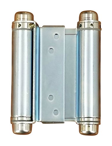 Hinge Outlet Self Closing Double Action Spring Hinge Saloon Zinc 4 Inch - color: Zinc, size: 4 Inch