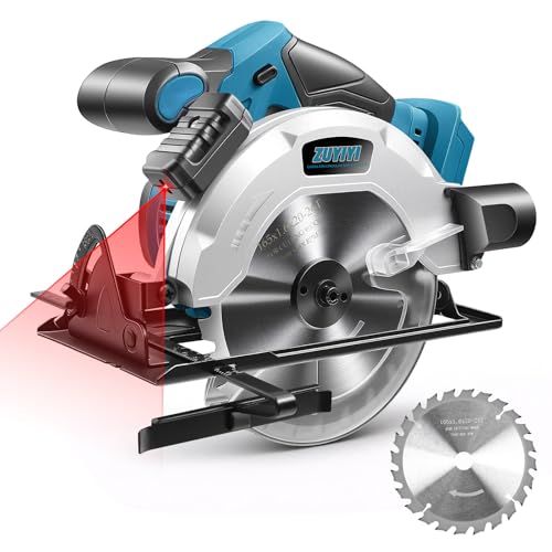 6-1/2 Inch Cordless Circular Saw for Makita 18V Battery, Bare Tool