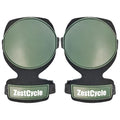 Tactical Knee Pads for Work, Hunting, Construction, Gardening, Paintball w/Foam Padding, Hard Shell & Adjustable Straps (Green) - color: Green