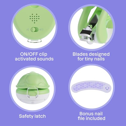 Playhouse MD Interactive Baby & Kids Nail Clipper with Sounds & File