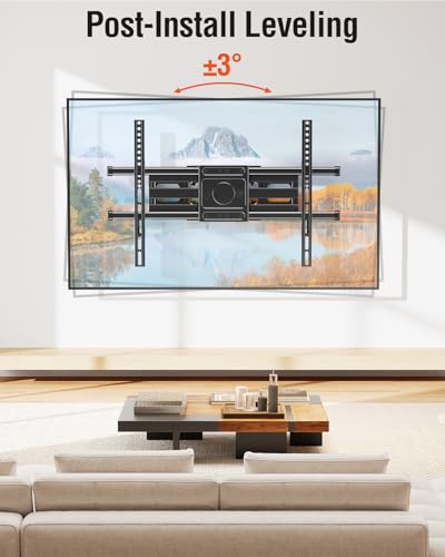 ELIVED Full Motion TV Wall Mount for Most 42"-82" TVs up to 110 lbs - size: TV 42-82", Full Motion