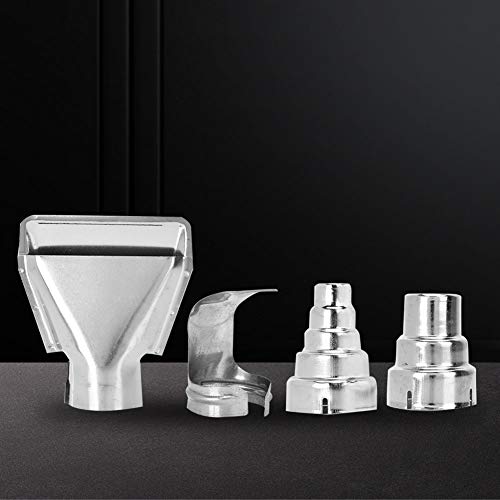 Tbest Heat Gun Tips,Mini Heat Gun Accessories,Heat Gun Nozzle 4Pcs Heat Gun Air Nozzles Electric Kit Accessories Industrial Tools Shrink Wrap