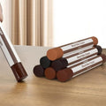 Boncart Wood Filler Sticks,6 Colors Wood Wax Crayons - color: Dark Color 6pcs