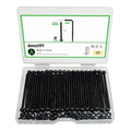 100Pcs M3 x 50mm Hex Socket Head Cap Screws Bolts, Carbon Steel, Black Oxide Finish, Allen Socket Drive, Full Threads,with Hex Spanner - size: M3 x 50-100Pcs