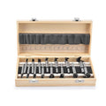 Mollom 15Pcs Carbide Forstner Drill Bit Set (6.3-35mm) - size: 15Pcs | 6.3-35mm