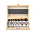 Mollom 8Pcs Carbide Forstner Drill Bit Set (6.3-35mm) - size: 8Pcs | 6.3-35mm