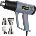 Heat Gun，572℉& 1112℉ Dual Temperature Control Heat gun', Overload Protection with 4 Nozzles for Crafting, hot air gun，Shrink Wrapping, Phone Repair, Epoxy Resin