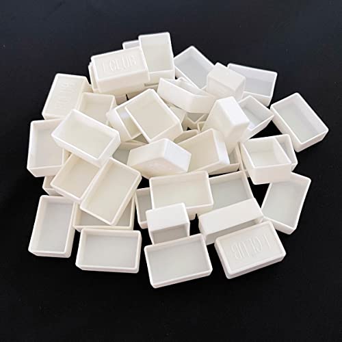 FCLUB Empty Watercolor Pans, 20 Full (3ml) & 20 Half Pans (2ml) - style: 20Pcs Full Pans and 20Pcs Half Pans