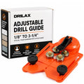 Drilax Adjustable Diamond Drill Guide with Suction Base 1/8 to 3-1/4 Inch