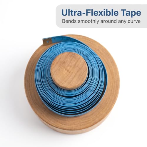 Measuring Tape for Body Measurements, Soft Tape Measure Double Scale, Has 150 Centimetre Scale on Reverse and Front 60 Inch - color: Blue