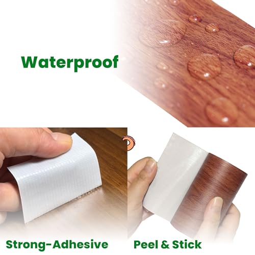 ECOHomes Wood Grain Repair Tape (Choco Pine, 4 Inch x 15 Feet) - color: Choco Pine, size: 4 Inch By 15 Ft
